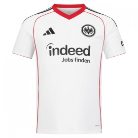 Virallinen pelipaita Eintracht Frankfurt Vieras 2025-26 Lyhythihainen - Miesten